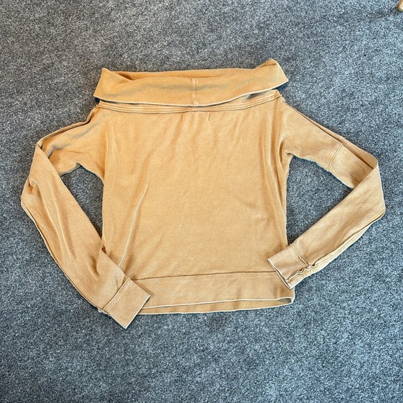 Free People - We the Free - Women's Tan Sweater - Size Small - Picture 7 of 7